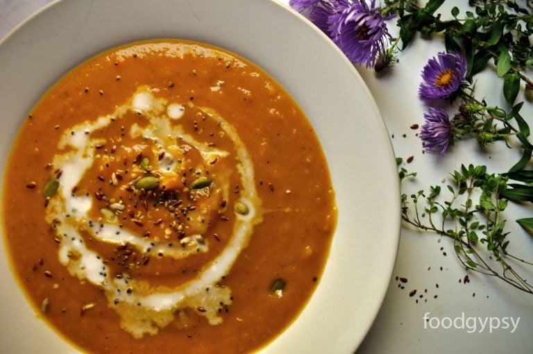 Spiced Winter Squash Soup, Food Gypsy