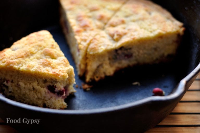 Cranberry Cornbread, Food Gypsy