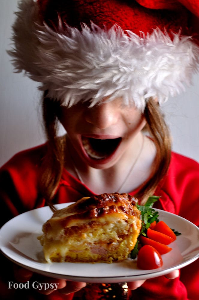 Croissant Breakfast Strata, Food Gypsy