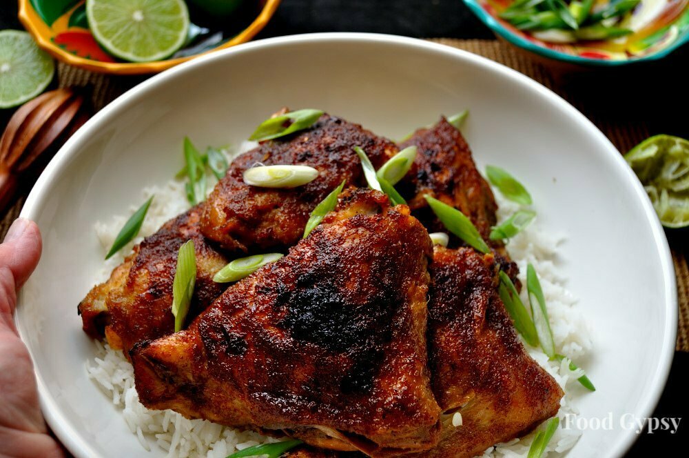 Braised Filipino Chicken, Food Gypsy