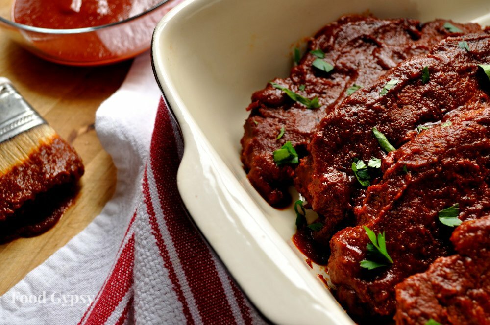 Country Style Pork Ribs Coffee BBQ Sauce, Food Gypsy