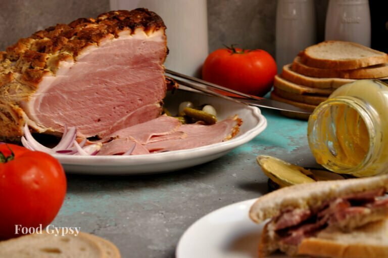 Mustard Glazed Ham, Food Gypsy