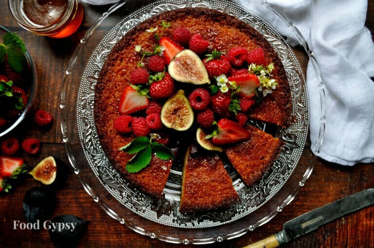 Rustic French Honey Cake, Food Gypsy