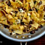 Pappardelle Pasta Mushrooms, Food Gypsy