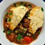 Classic Beef Stew and Dumplings, Peace Love & Butter