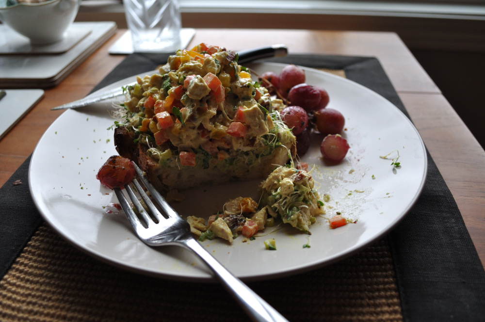 Curried Chicken Salad Recipe, Peace Love & Butter