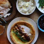 Leftover Turkey Dinner Yorkshire Pudding Bowls, Peace Love & Butter