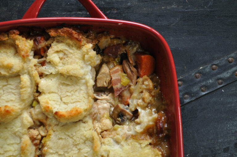 Turkey Leek_ Mushroom Casserole, Peace Love & Butter