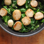 Butter Braised Turnips & Collard Greens