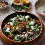 Charred Broccoli Salad with Lemon Yogurt Dressing