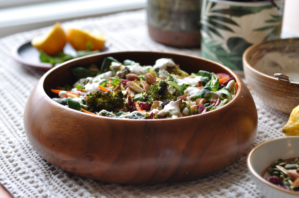 Charred Broccoli Salad and Vegetables Recipe