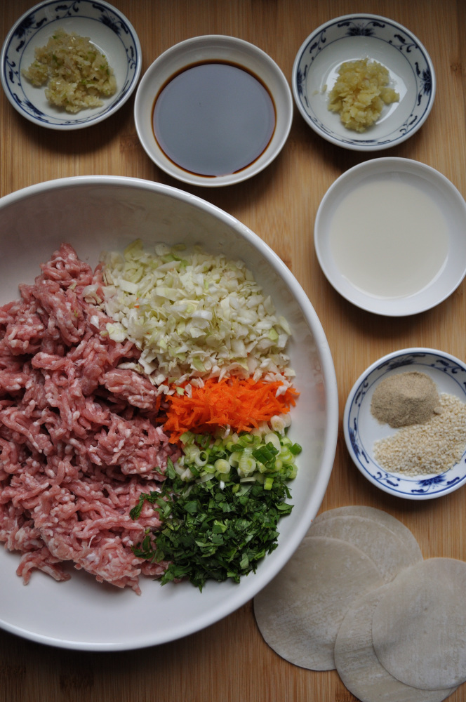 Easy Smash Wontons Ingredients