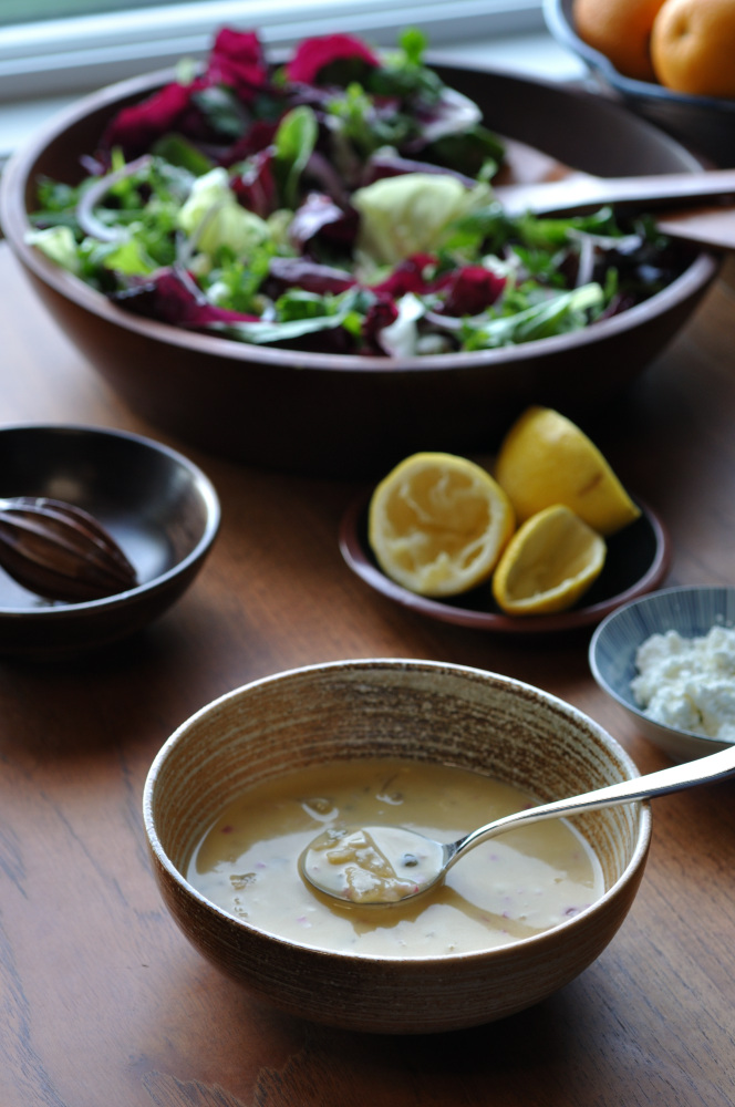 Punchy Lemon Caper Vinaigrette