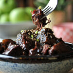 Asian Short Ribs Close Up