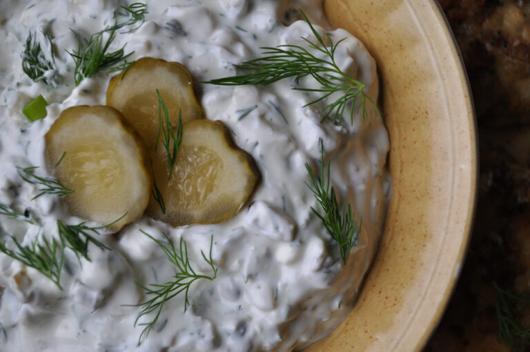 French Dill Pickle Dip Recipe
