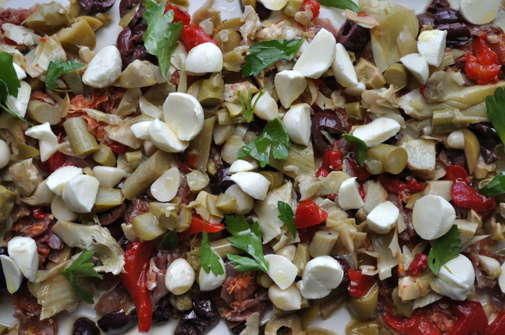 Chopped Antipasto, No Cook Appetizer
