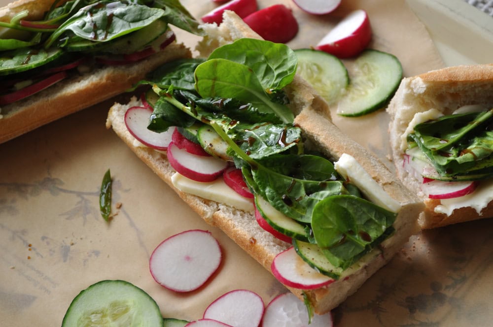 French Butter Radish Sandwich Recipe