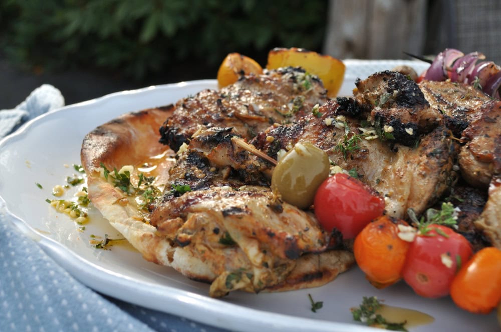 Grilled Marinated Greek Chicken Recipe