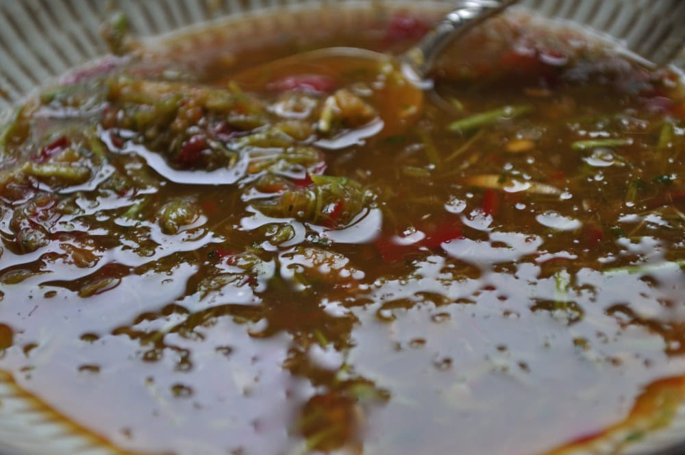 How to make Thai Nam Jim Sauce