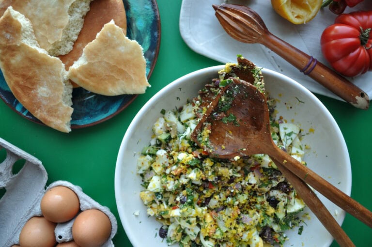 Mediterranean Egg Salad Recipe