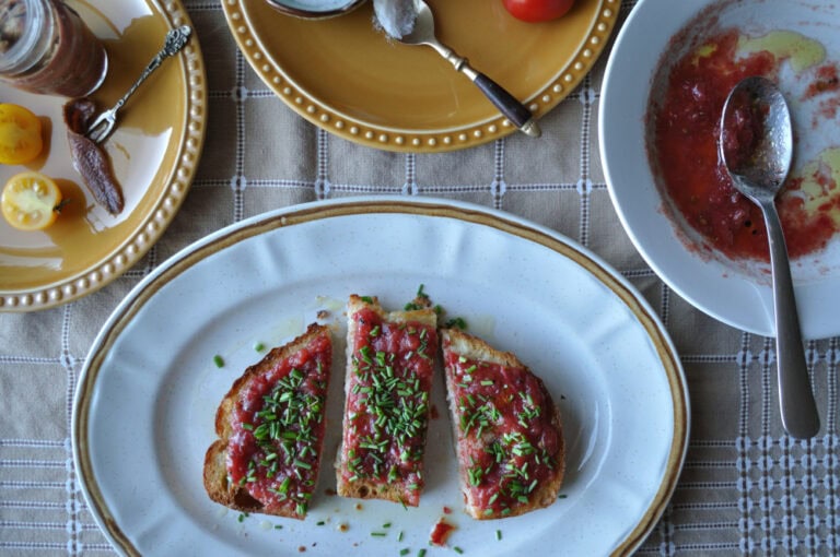 Spanish Pan Con Tomate Recipe