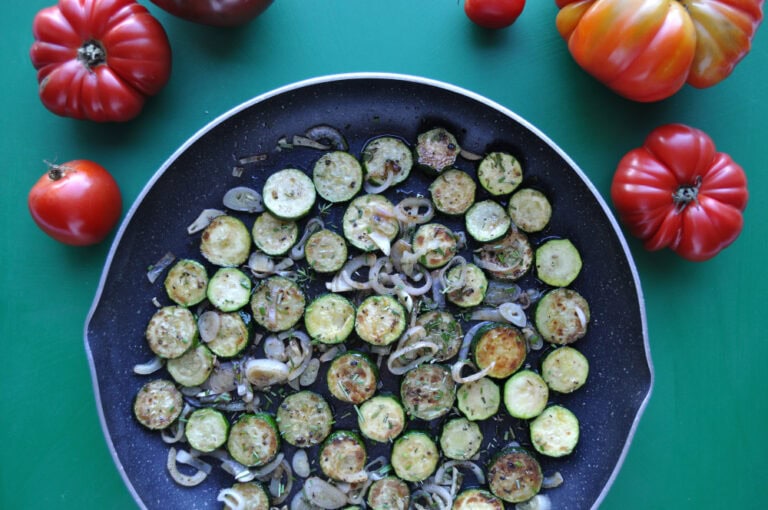 Zucchini and Shallots Recipe