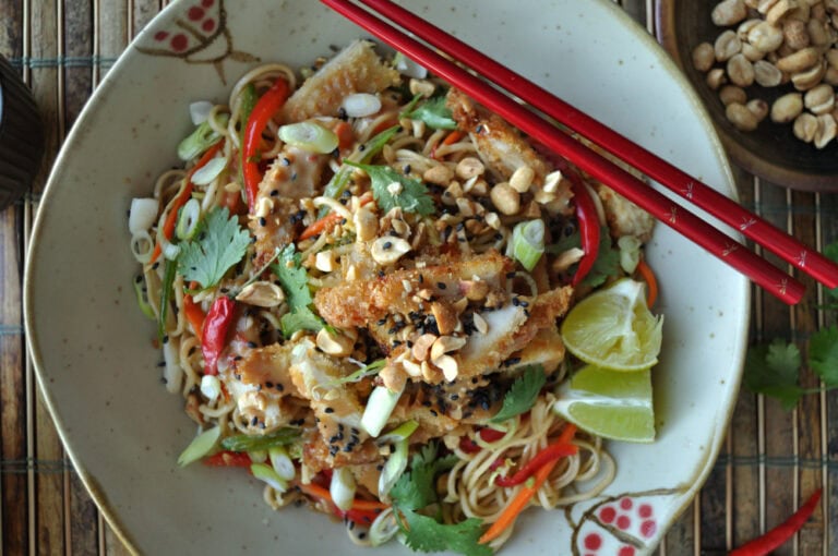 Hunan Noodles & Peanut Sauce Recipe