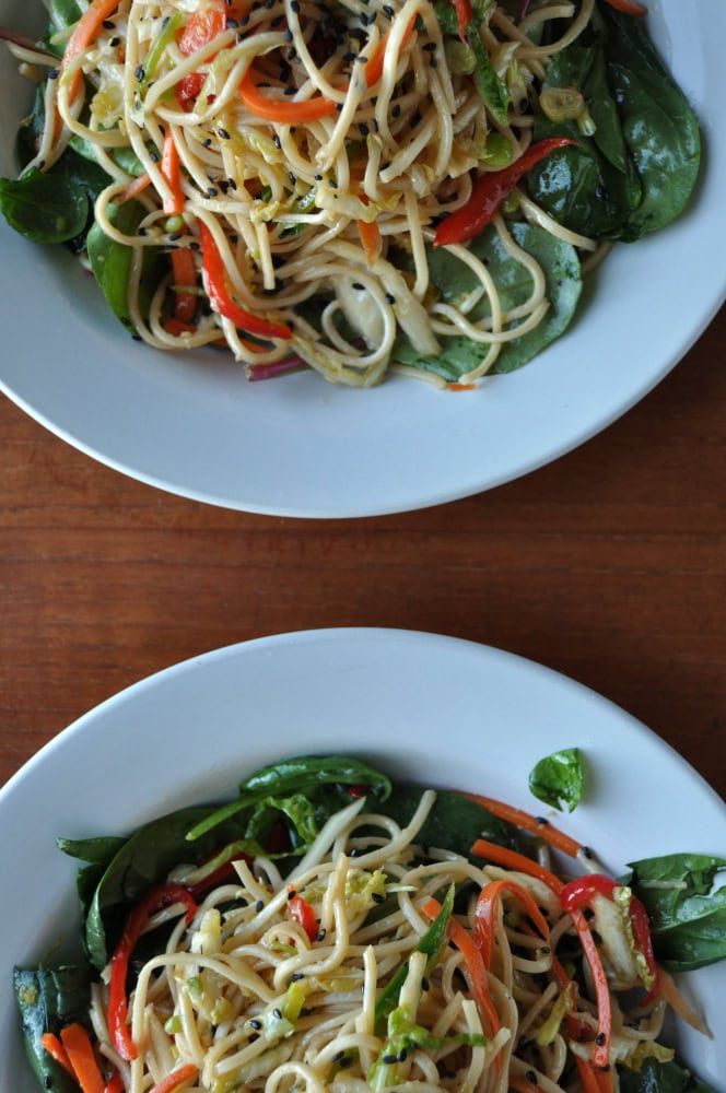 Chow Mein Noodle Salad
